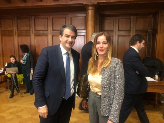 Min. Raffaele Fitto e pres. Lucia Dello Russo